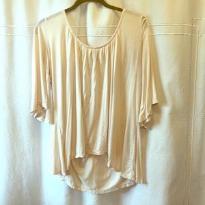Cream Blouse- Anthropology